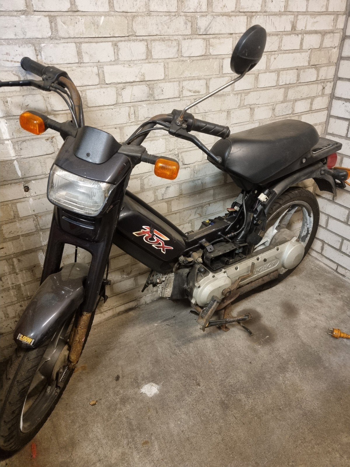 Peugeot fox, Ophalen
