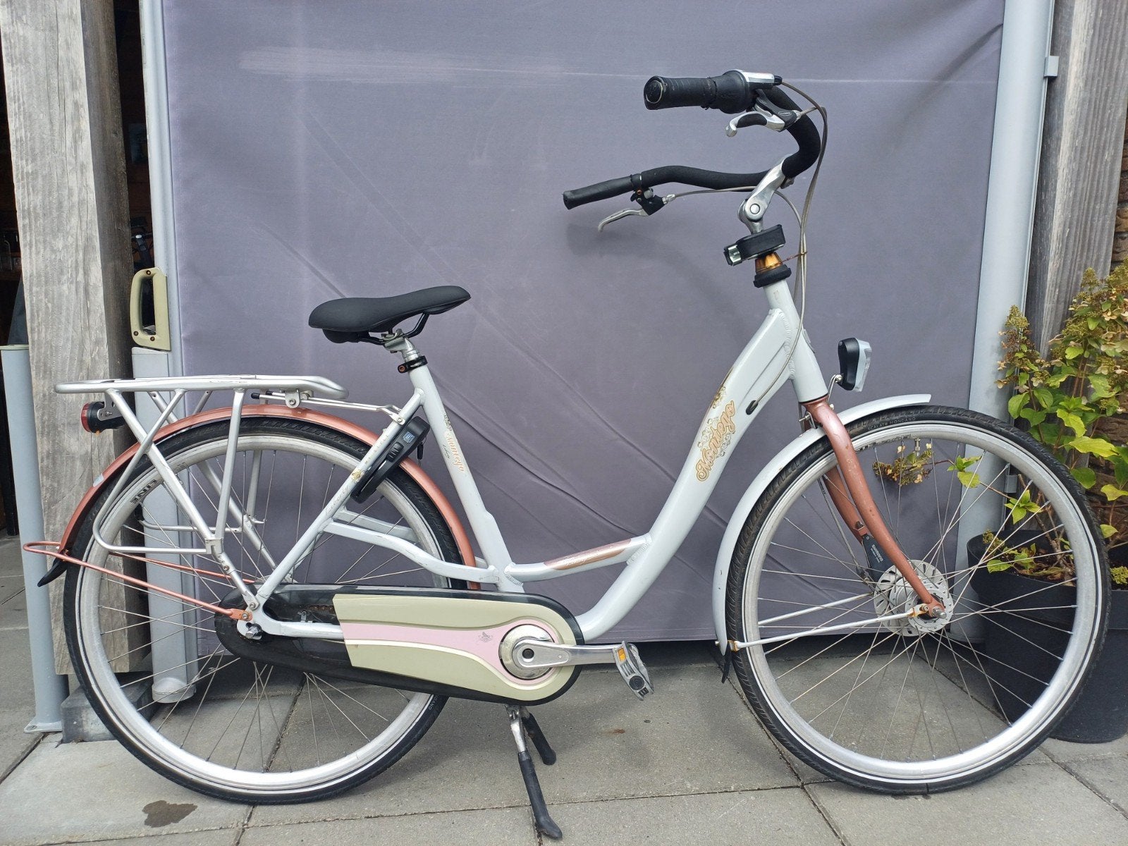 nette montego moederfiets 38inch, Fietsen en Brommers, Fietsen | Dames | Moederfietsen, Versnellingen, 0 zitjes, 50 tot 53 cm