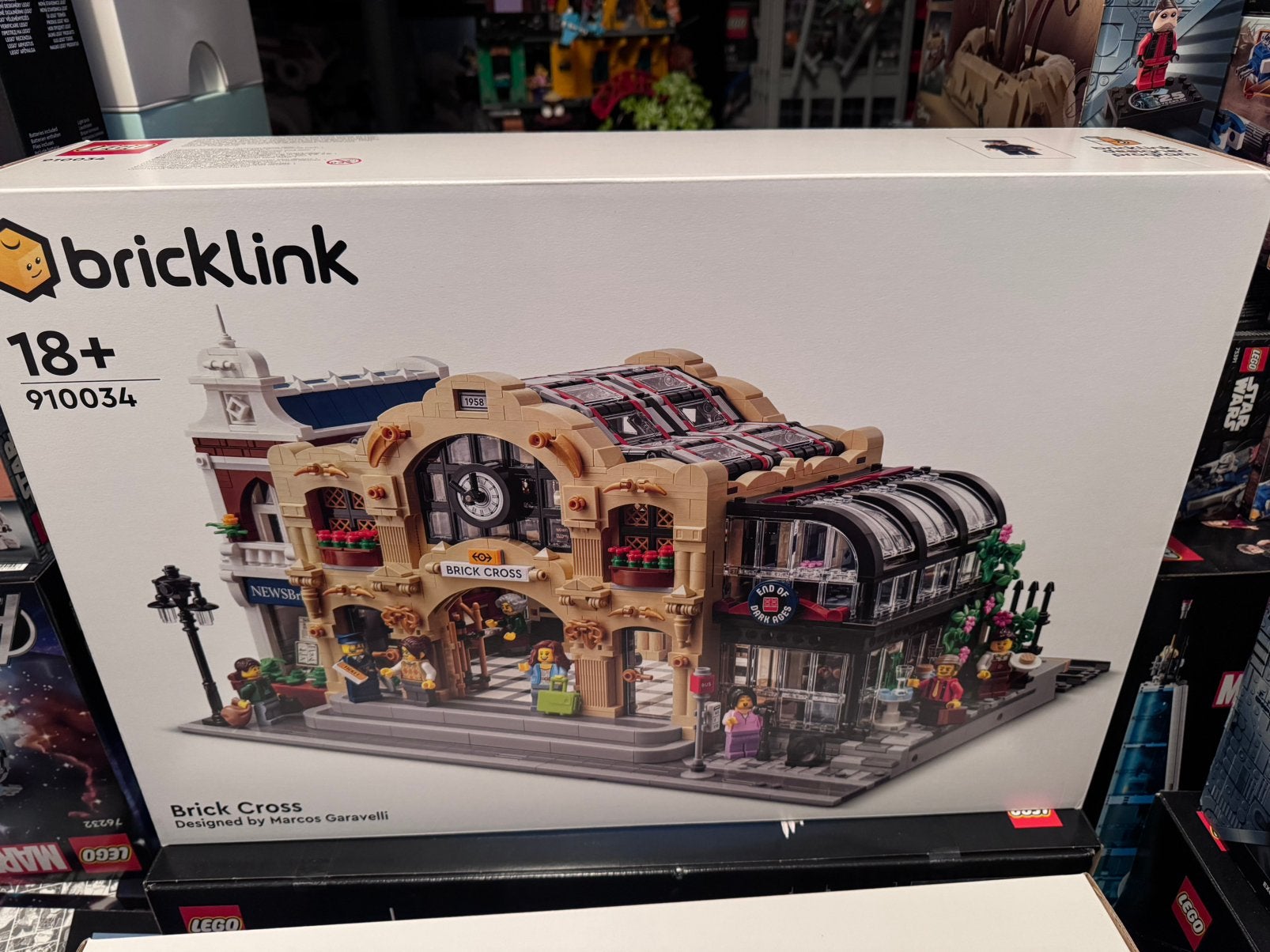 Lego 910034 Brick Cross Train Station, Overige thema's, Lego, Nieuw, Ophalen of Verzenden