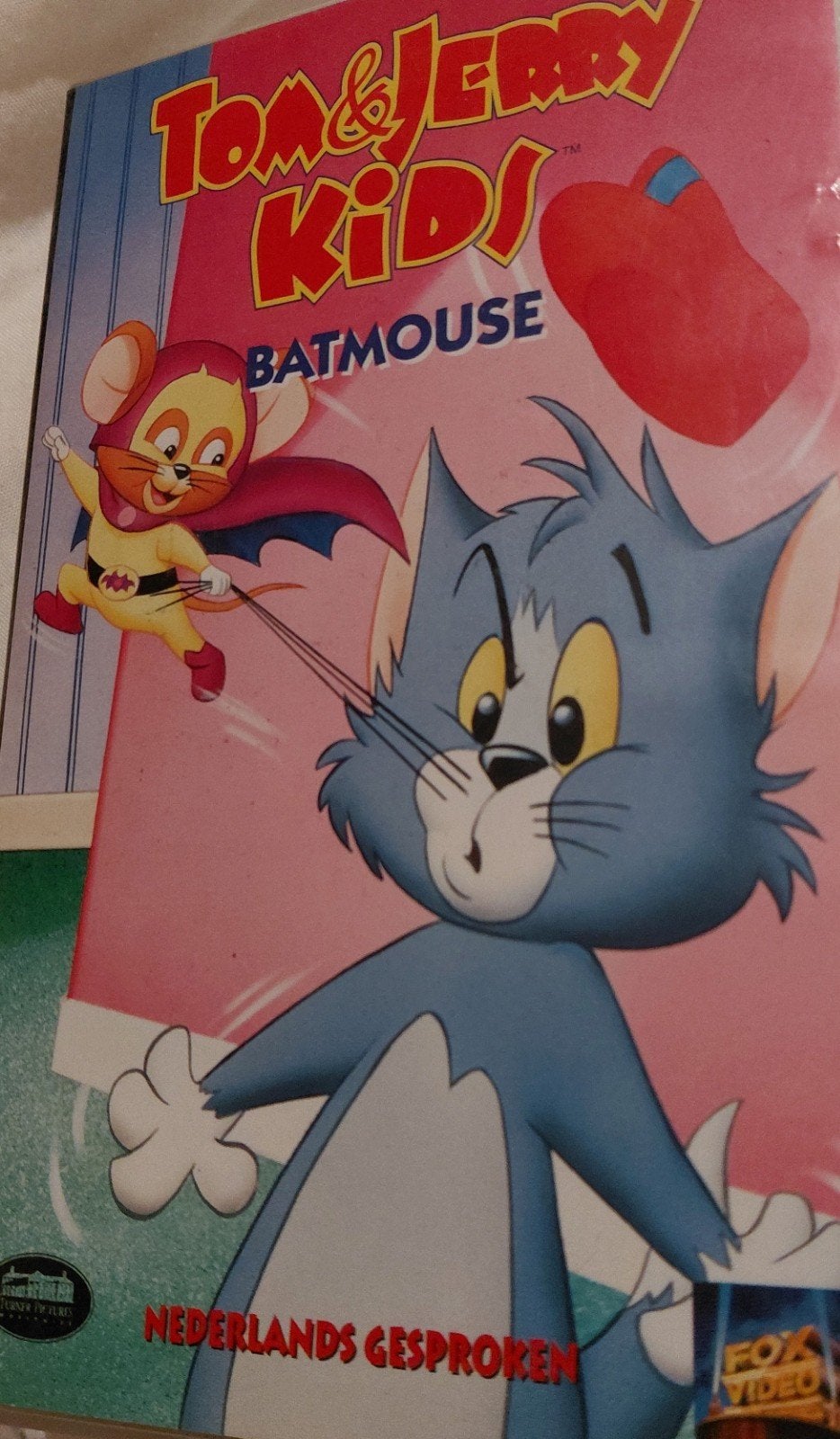 Tom & Jerry Kids: Batmouse (Nederlands Gesproken) VHS, Cd's en Dvd's, Gebruikt, Tekenfilm, Inclusief doosje, Alle leeftijden