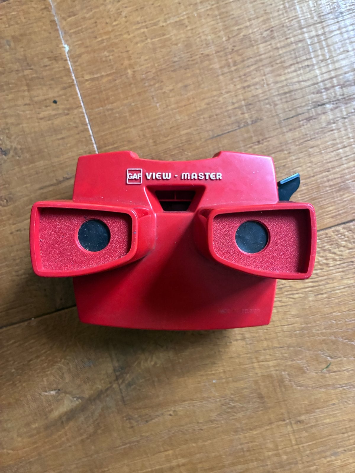 Vintage GAF View-Master Rood - Klassiek Speelgoed, Ophalen of Verzenden, Gebruikt