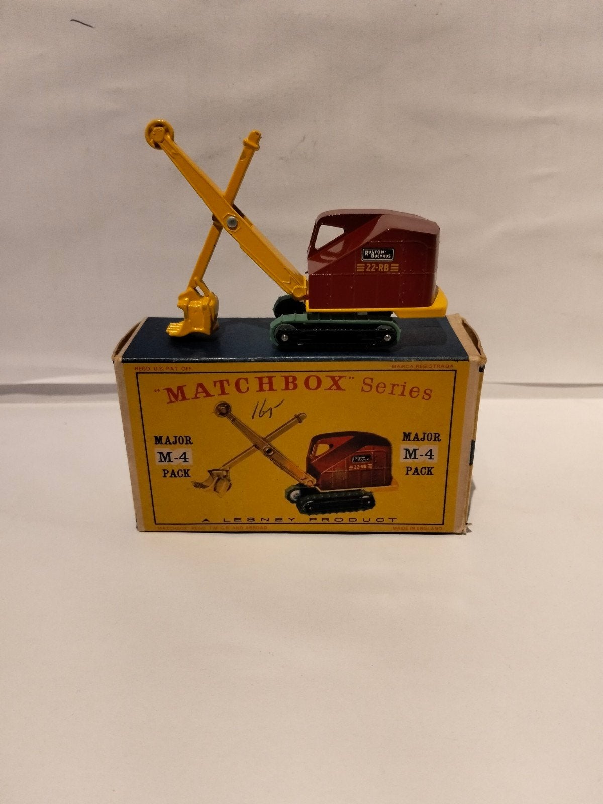 Matchbox MAJOR PACK in D-box nrM-4 Ruston-Bucyrus, Hobby en Vrije tijd, Modelauto's | 1:87, Ophalen of Verzenden, Zo goed als nieuw