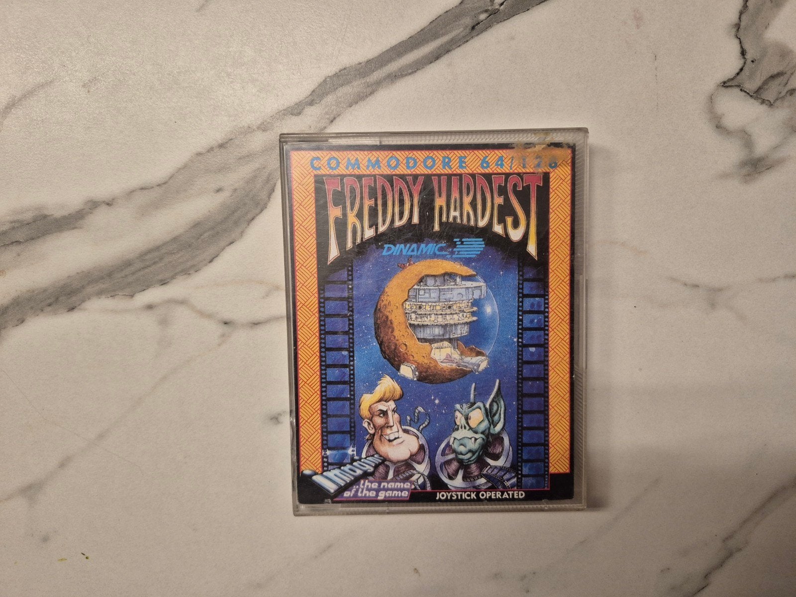 Freddy Hardest - Commodore 64 Cassette Game, Avontuur en Actie, Gebruikt, 1 speler, Ophalen of Verzenden