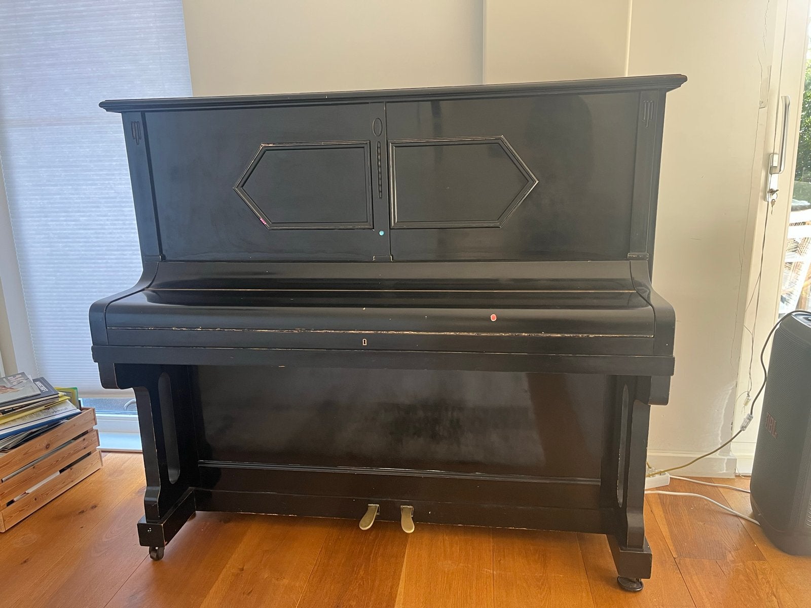 Bachmann Piano - Zwart, Gebruikt, Muziek en Instrumenten, Ophalen, Gebruikt, Zwart, Piano