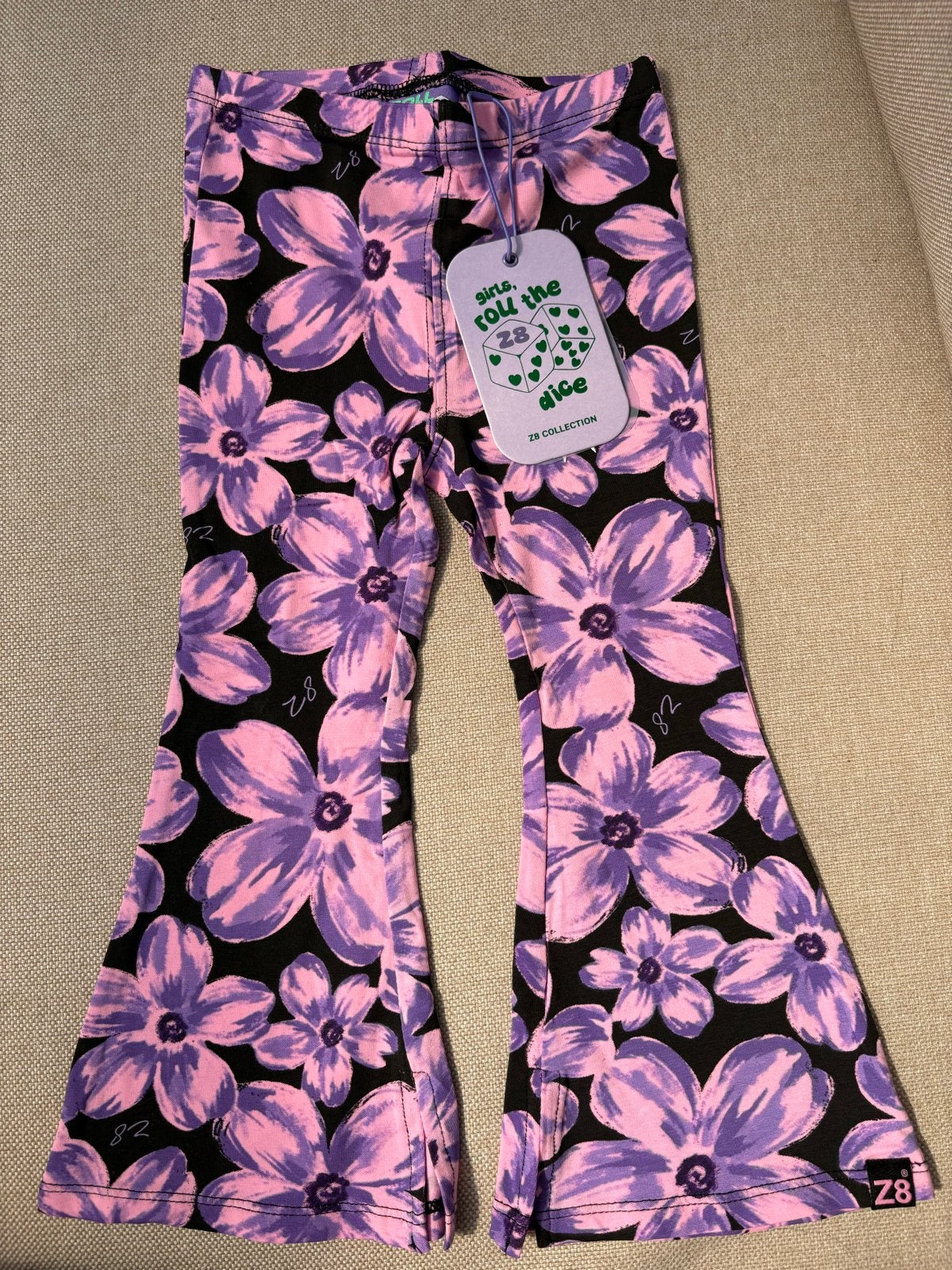 Z8 Malon flared broek - Night Sky/AOP - Maat 98, Ophalen of Verzenden, Nieuw, Meisje, Broek