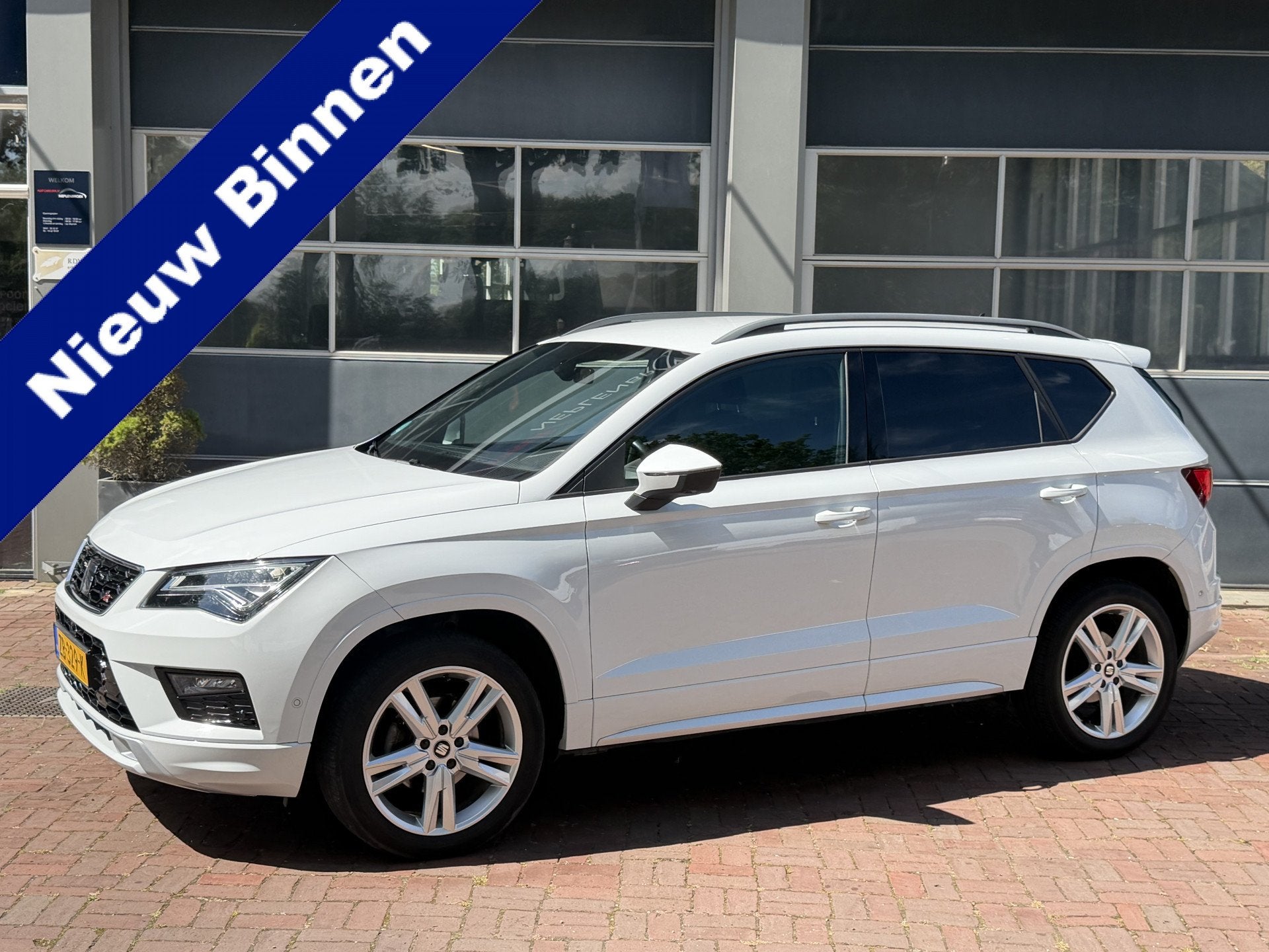 SEAT Ateca 1.5 TSI FR Business Intense Bj 2019 Navi,18inch,T, Auto's, Voorwielaandrijving, 4 cilinders, 150 pk, Ateca