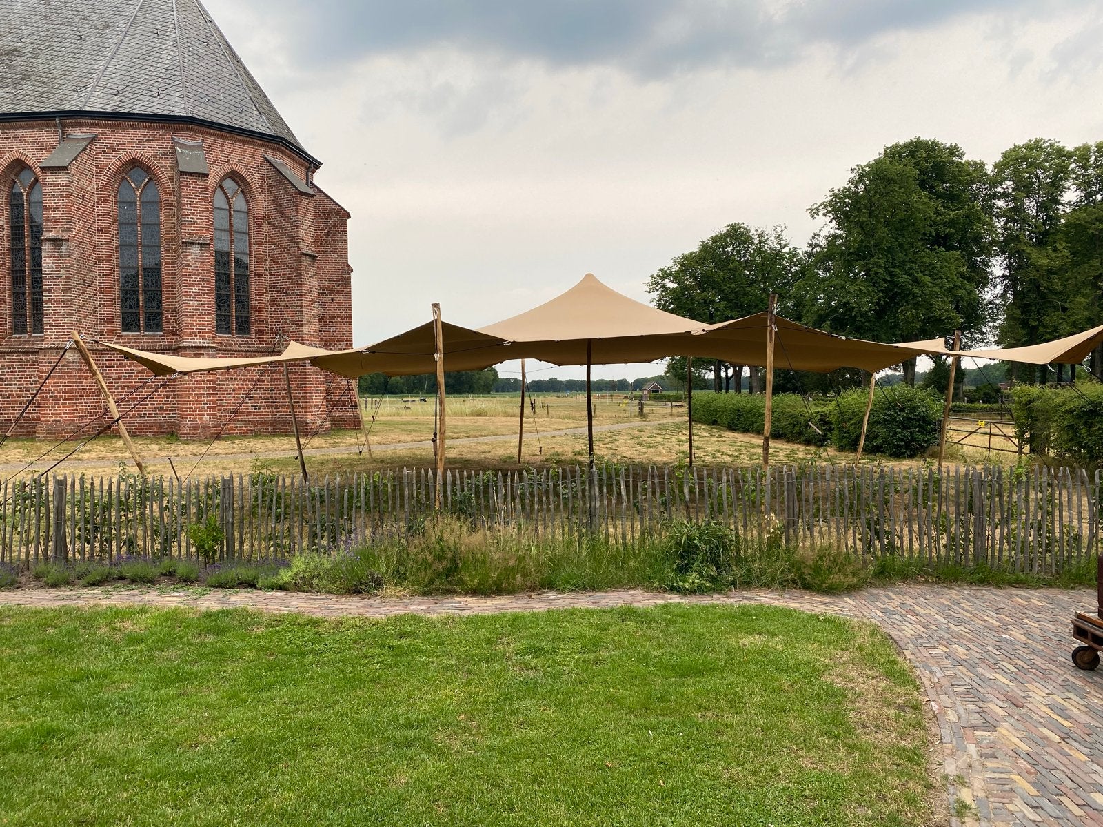 Stretchtent voor evenementen en feesten, Ophalen, Zo goed als nieuw