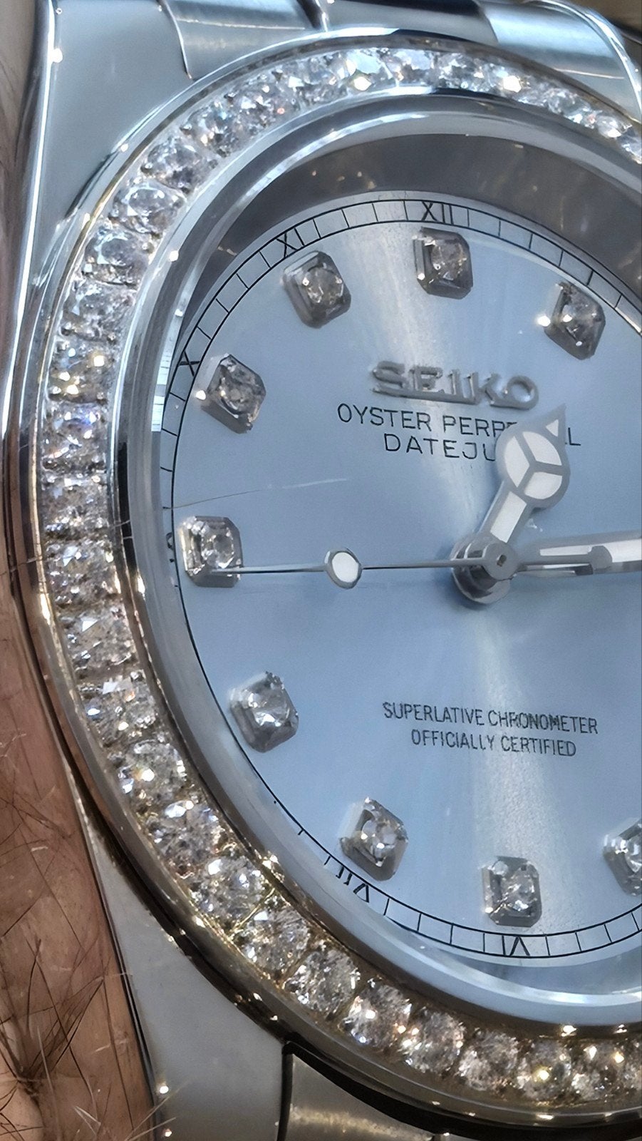 Seiko Mod, Staal, Polshorloge, Nieuw, Ophalen of Verzenden