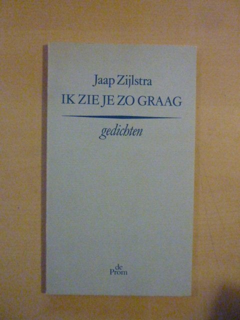 Jaap Zijlstra - Ik zie je zo graag, Ophalen of Verzenden, Zo goed als nieuw