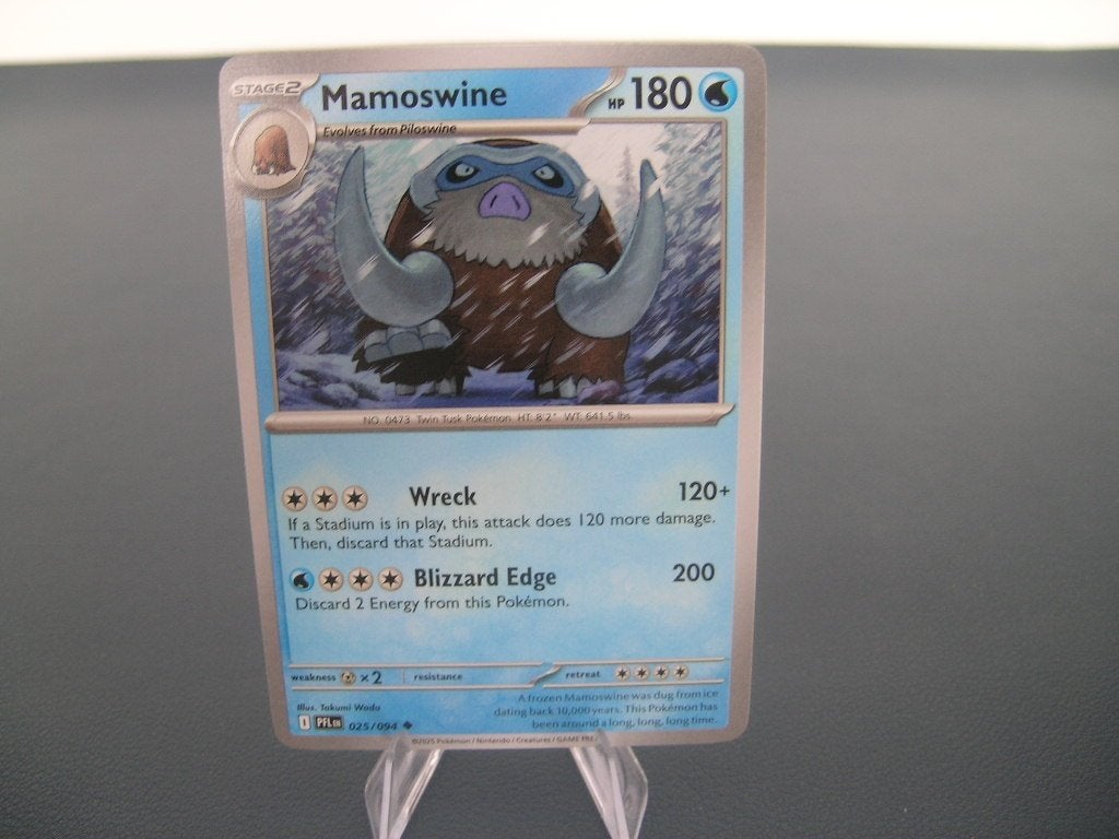 Mamoswine 025/094, Ophalen of Verzenden, Zo goed als nieuw, Losse kaart