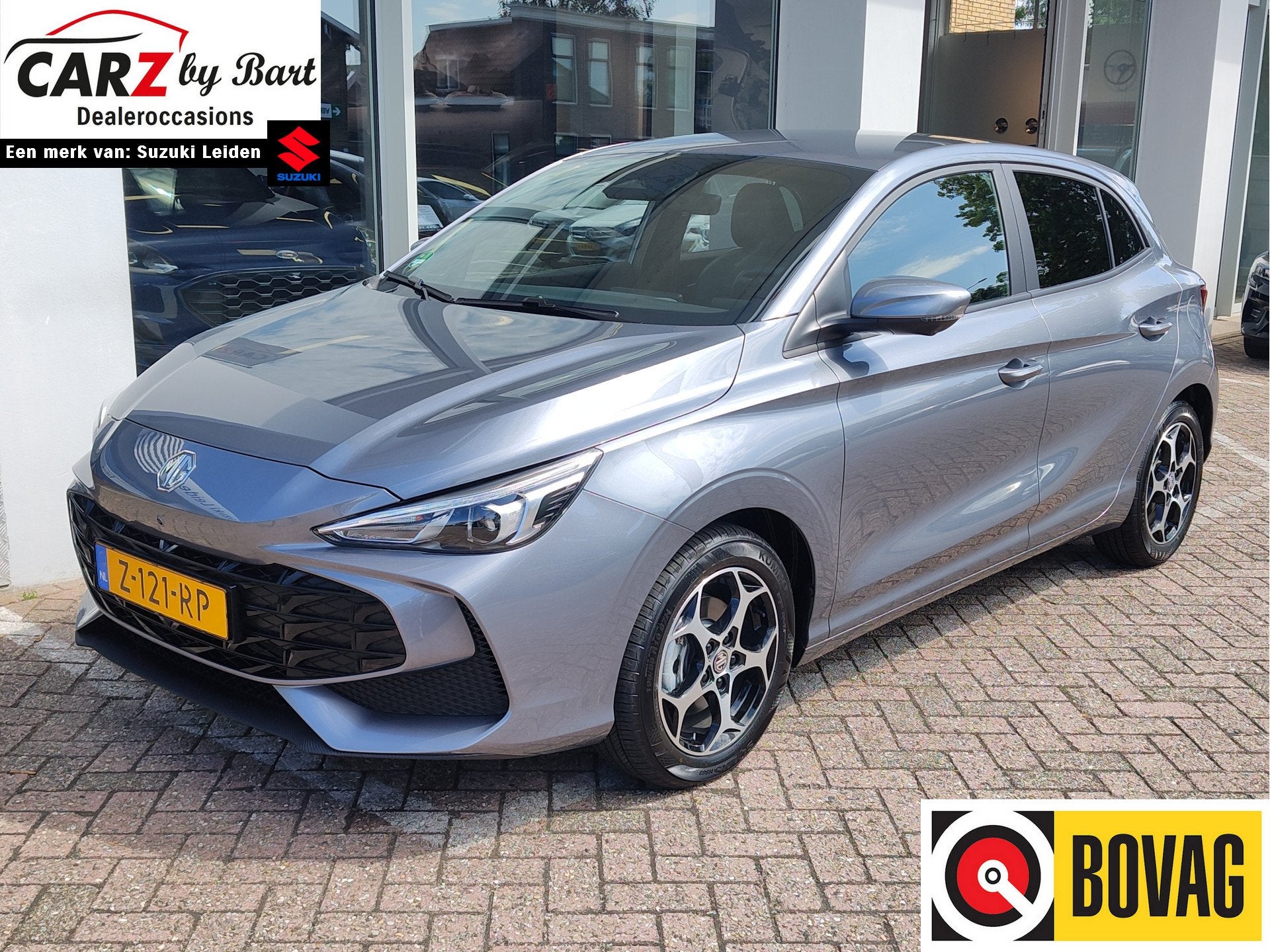 MG MG3 Hybrid+ 1.5 LUXURY Dodehoeksensoren | Leder | Camera, Auto's, MG, Bedrijf, Te koop, 360° camera, ABS, Adaptive Cruise Control