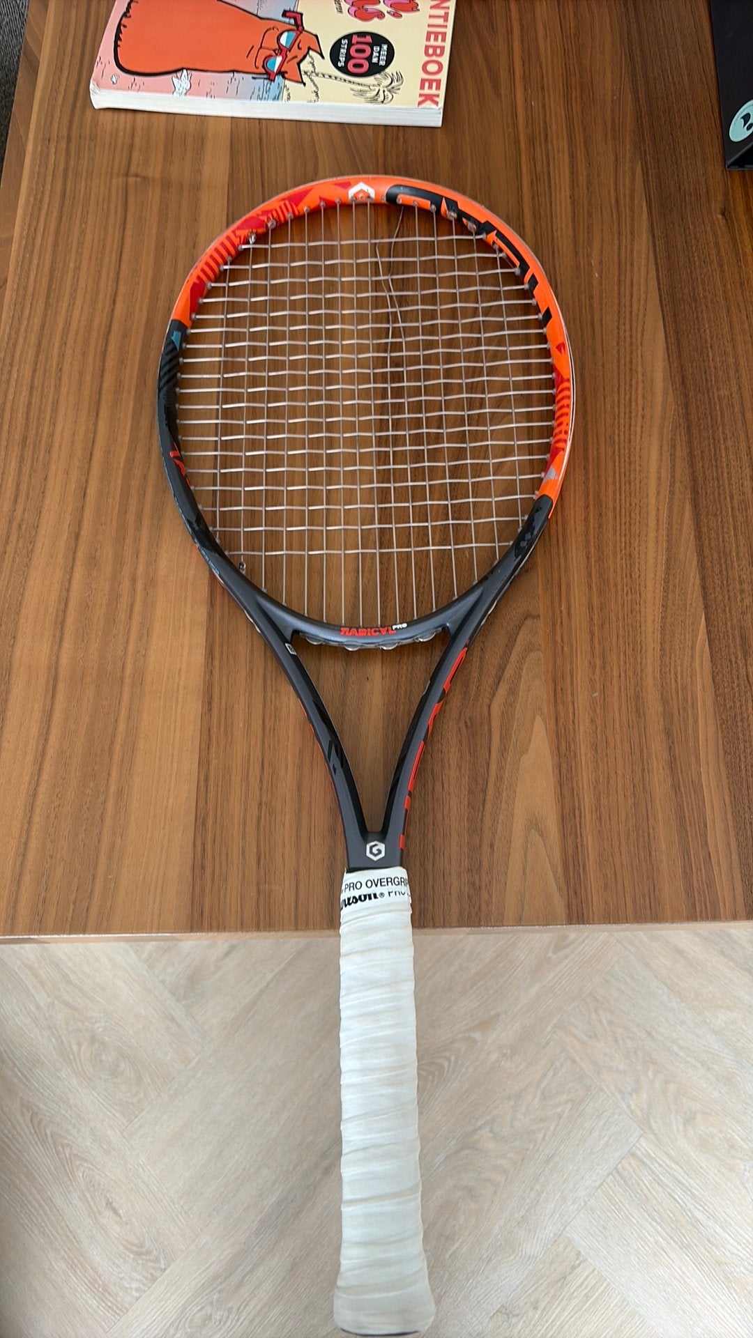 Head radical pro graphene xt 310 gram gripmaat L2, Ophalen of Verzenden, Zo goed als nieuw, Racket, Head