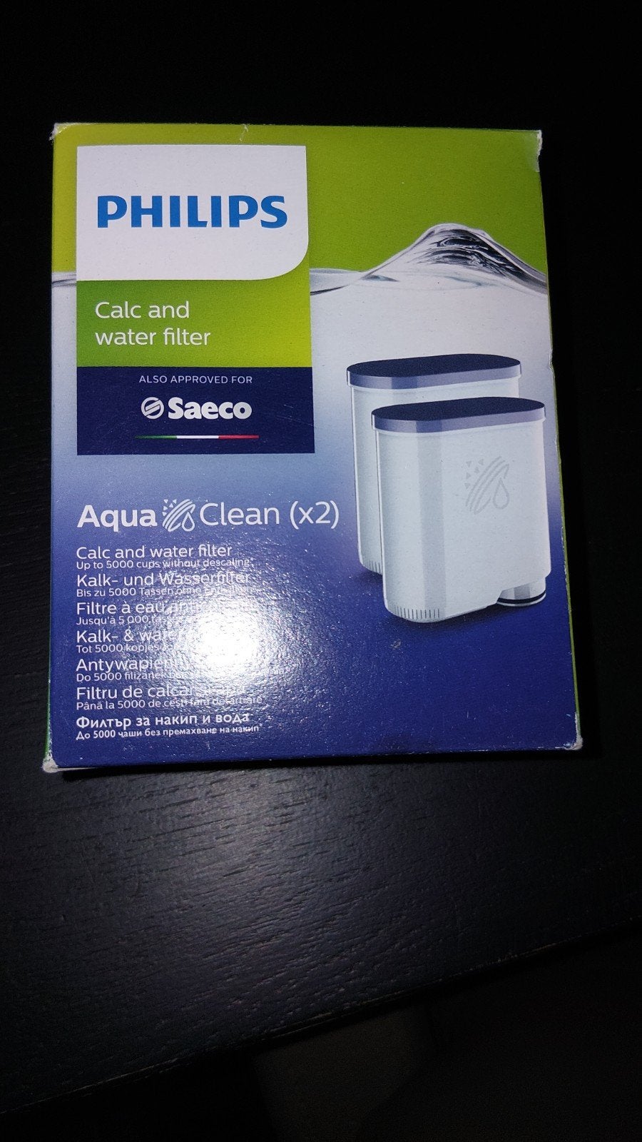 Philips AquaClean Calc & Waterfilter (2 stuks), Ophalen, Waterfilter, Saeco, Nieuw