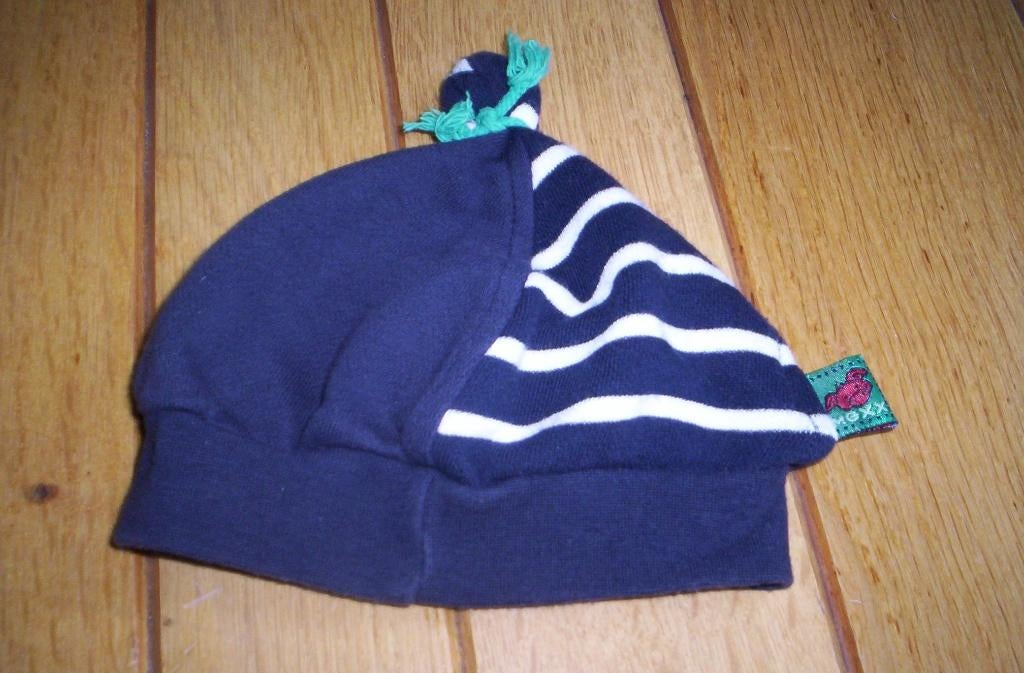 Mini MEXX muts blauw wit streep, Maat 62, Jongetje of Meisje, Ophalen of Verzenden, Zo goed als nieuw