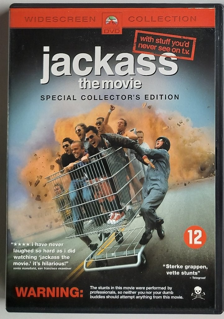 Jackass the Movie (2002), Extra's, Turks, Ophalen of Verzenden, Zo goed als nieuw