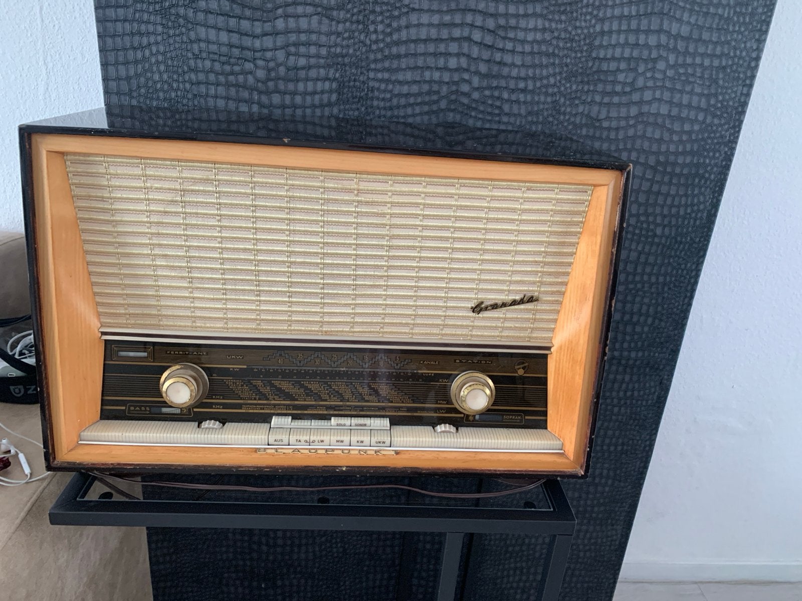 Vintage Blaupunkt Granada buizenradio, Ophalen of Verzenden, Gebruikt, Radio