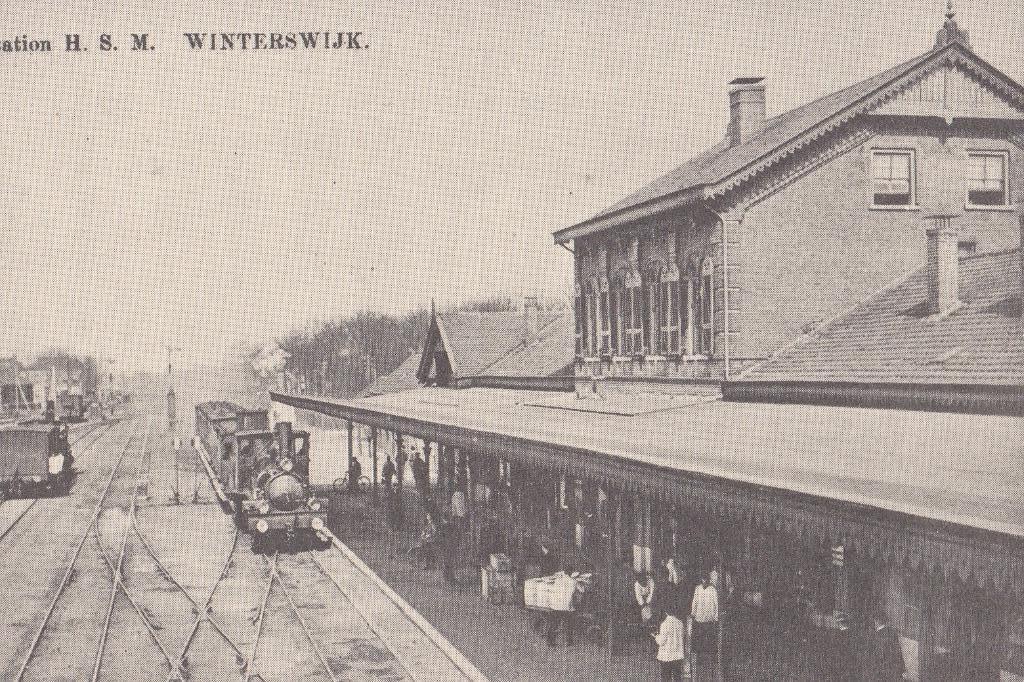 GA1333 Winterswijk Station H S M Achterhoek Meddo Groenlo, Verzenden, 1960 tot 1980, Ongelopen, Gelderland