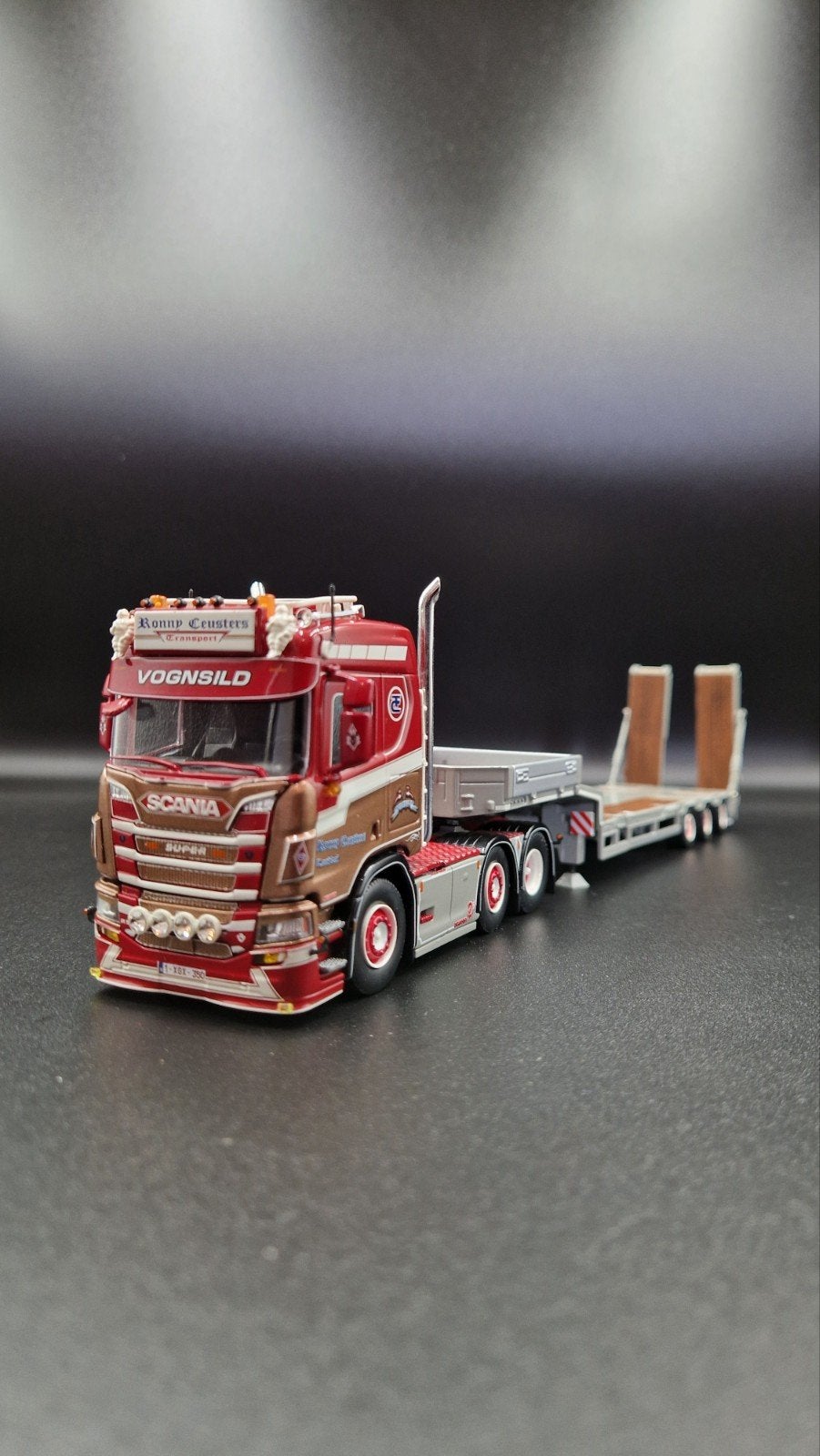 Tekno | Ronny Ceusters - Scania, Ophalen of Verzenden, Zo goed als nieuw, Bus of Vrachtwagen, Tekno
