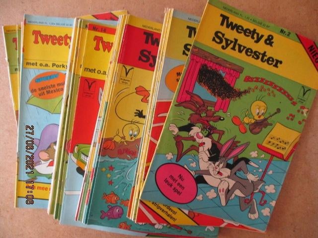 adv4655 tweety en sylvester, Eén comic, Ophalen, Gelezen, Overige gebieden