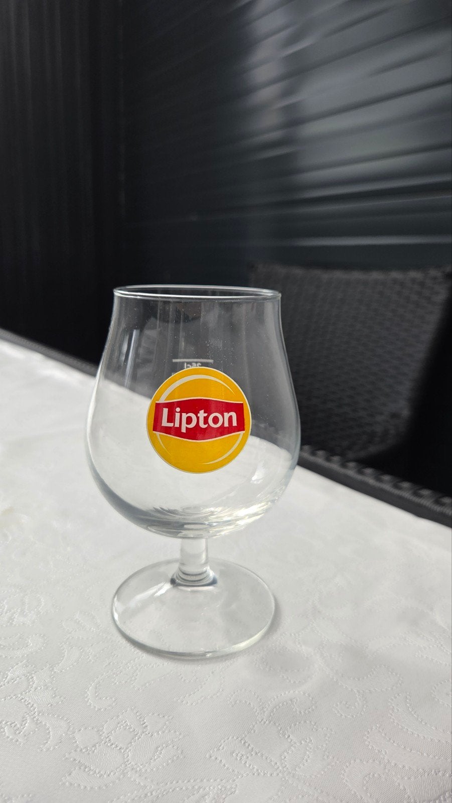 Lipton IJsthee Glazen - Set van 6 (370ml), Ophalen, Nieuw, Glas, Overige merken