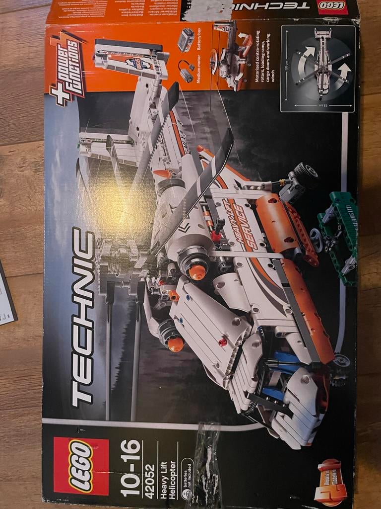 LEGO Technic 42052 Helikopter, Kinderen en Baby's, Speelgoed | Duplo en Lego, Zo goed als nieuw, Ophalen of Verzenden