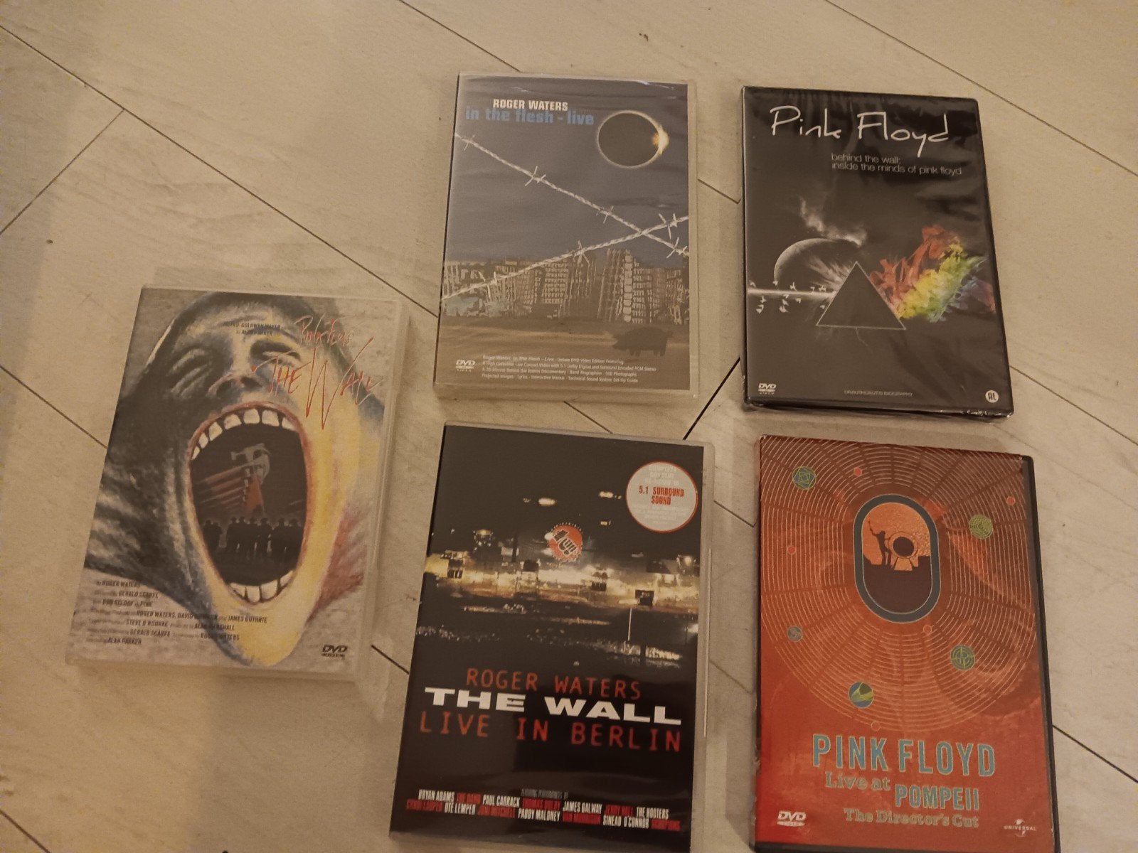Dvd.s pink Floyd nieuw staat, Alle leeftijden, Ophalen of Verzenden, Zo goed als nieuw