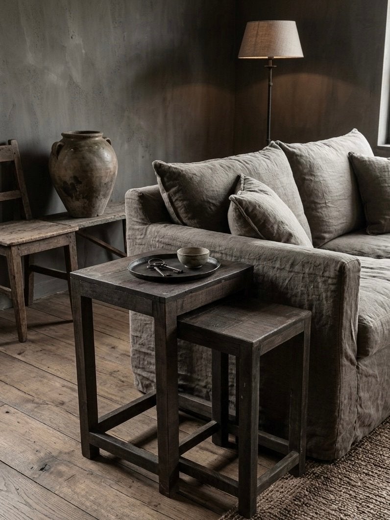 Set van 2 bijzettafels - Sober design, Ophalen of Verzenden