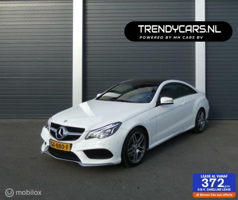 Mercedes E-klasse Coupé 200/LAGE KMSTAND NAP/100%onderhoude, Auto's, Automaat, Achterwielaandrijving, Euro 6, 4 cilinders