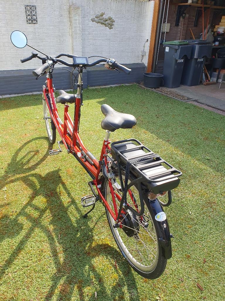 Copilet tandem, Fietsen en Brommers, Fietsen | Tandems, Minder dan 10 versnellingen, Vering, Zo goed als nieuw, 55 cm of meer
