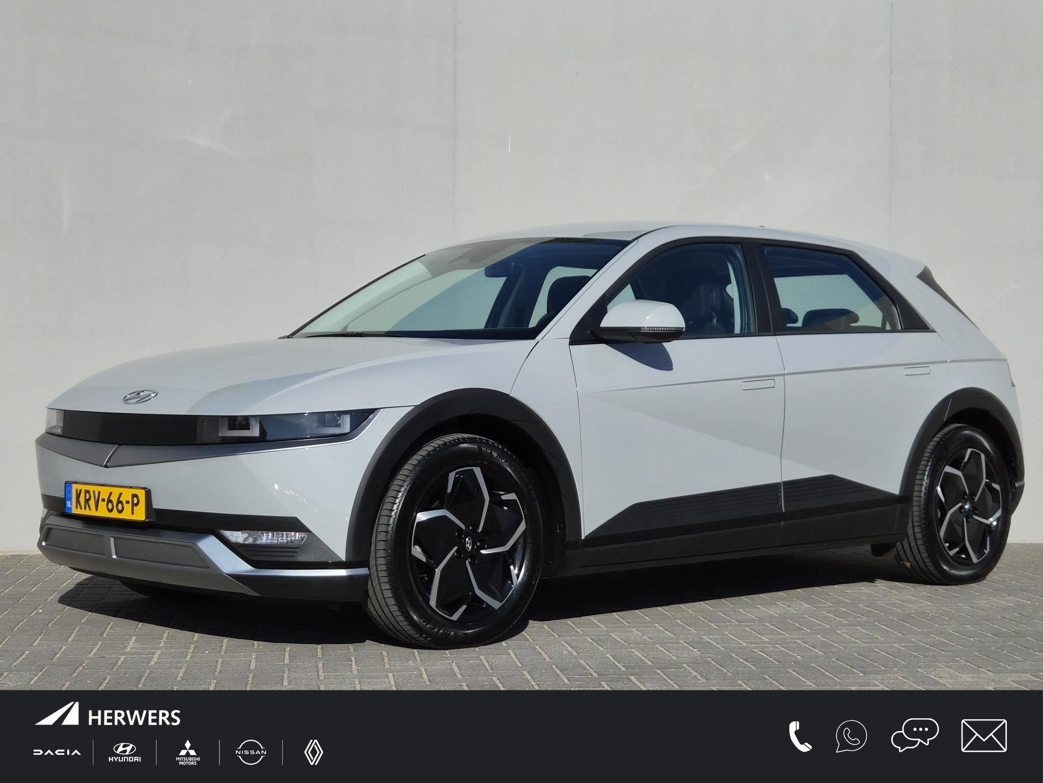 Hyundai IONIQ 5 Style 58 kWh / SOH 100% / Dealer onderhouden, Auto's, Hyundai, Automaat, Gebruikt, 750 kg, IONIQ 5