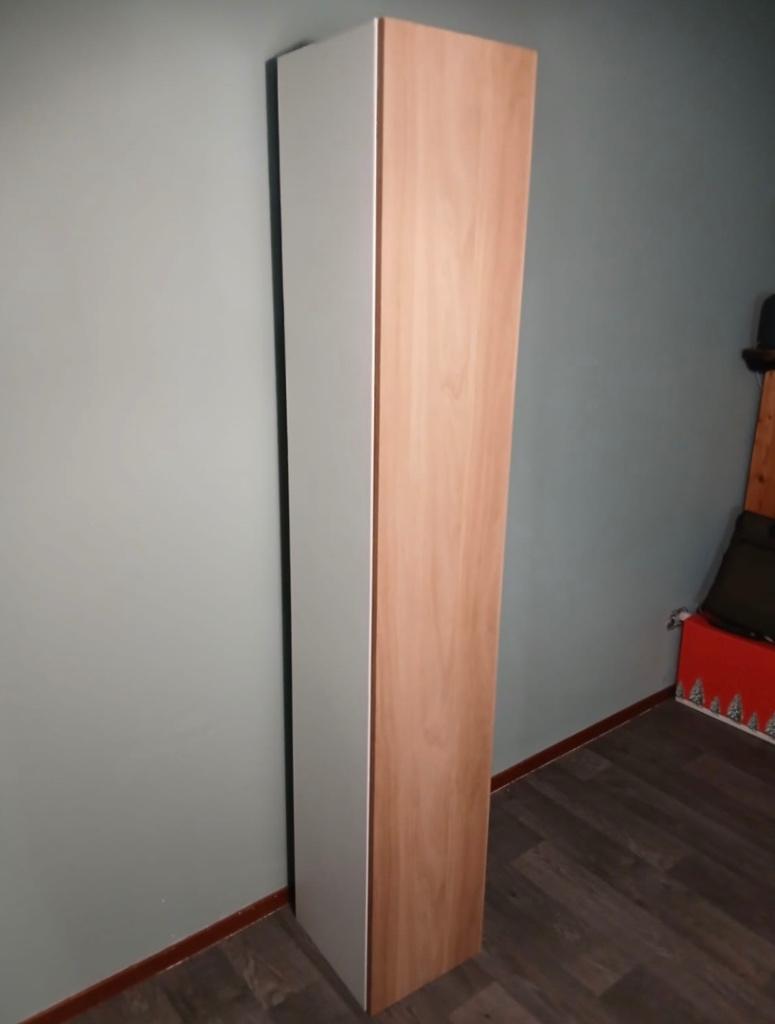 IKEA ENTHET hoge kast met 3 planken in goede staat, Huis en Inrichting, Kasten | Stellingkasten, Ophalen, Zo goed als nieuw