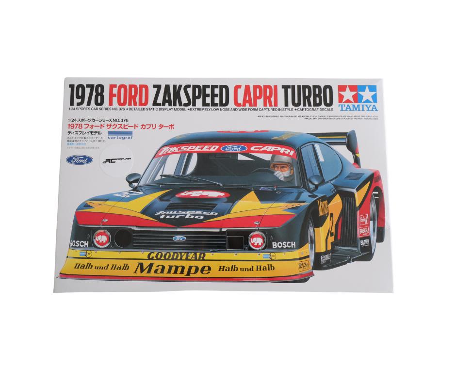 Tamiya 1:24 Ford Zakspeed Capri Turbo MAMPE 24376, Hobby en Vrije tijd, Auto, Groter dan 1:32, Nieuw, Ophalen of Verzenden