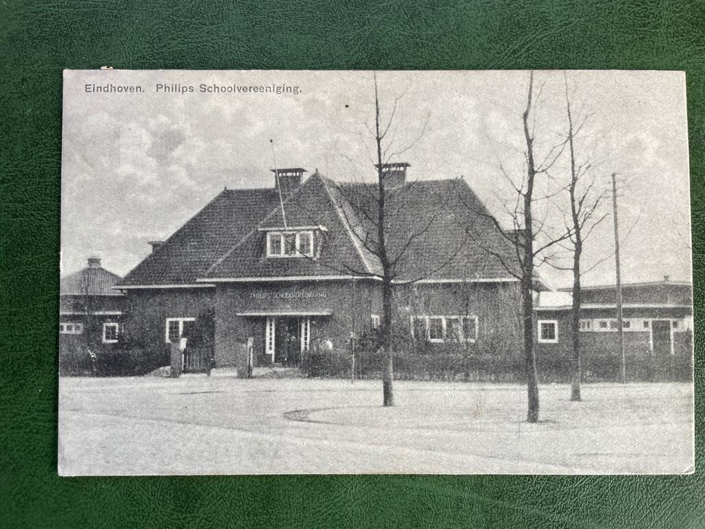 ansichtkaart van Eindhoven ; Philips Schoolvereeniging., Verzenden, 1920 tot 1940, Noord-Brabant