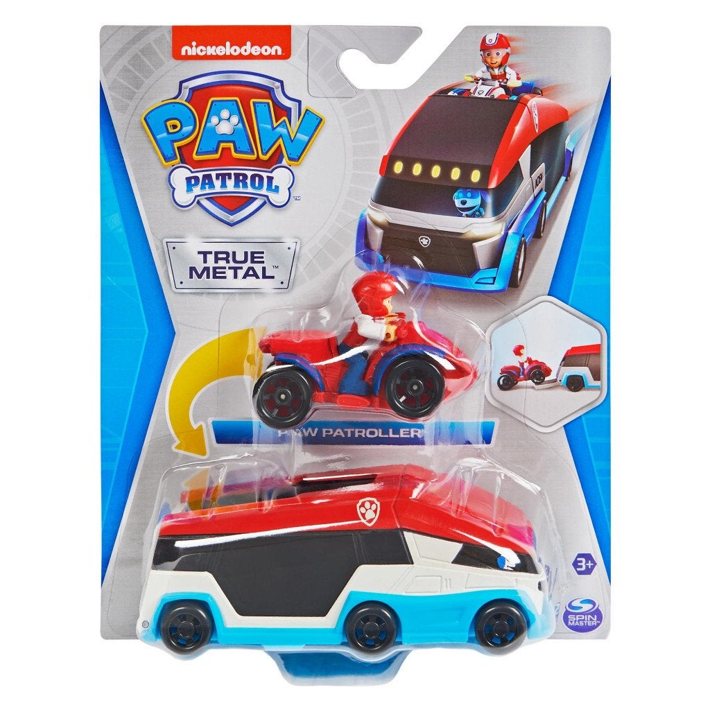Paw Patrol: True Metal: Paw Patroller, Kinderen en Baby's, ., Nieuw, Ophalen of Verzenden, .