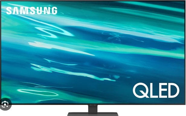 SAMSUNG QE55Q80AATXXN, Ophalen, QLED, 50 Hz, Zo goed als nieuw