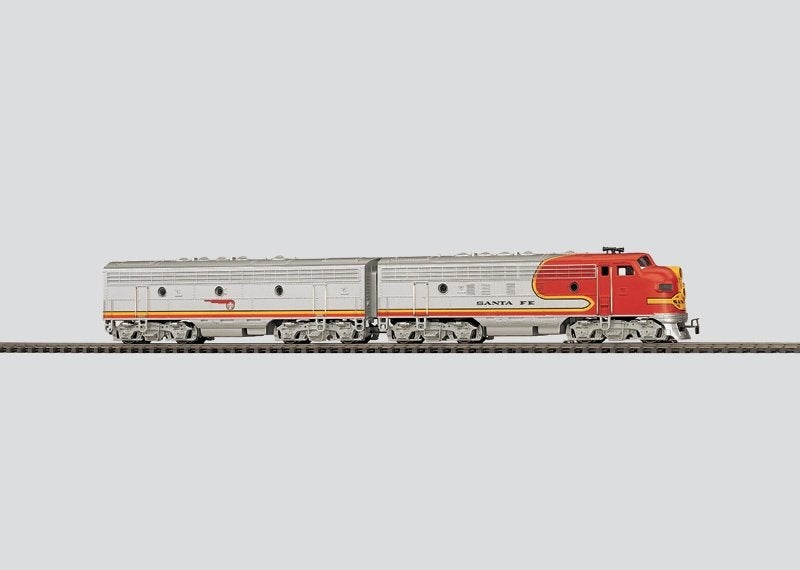 Märklin 37622 + 4060 3-delige Santa Fe F7 Digitaal + Sound, Ophalen, Wisselstroom, Locomotief, Nieuw