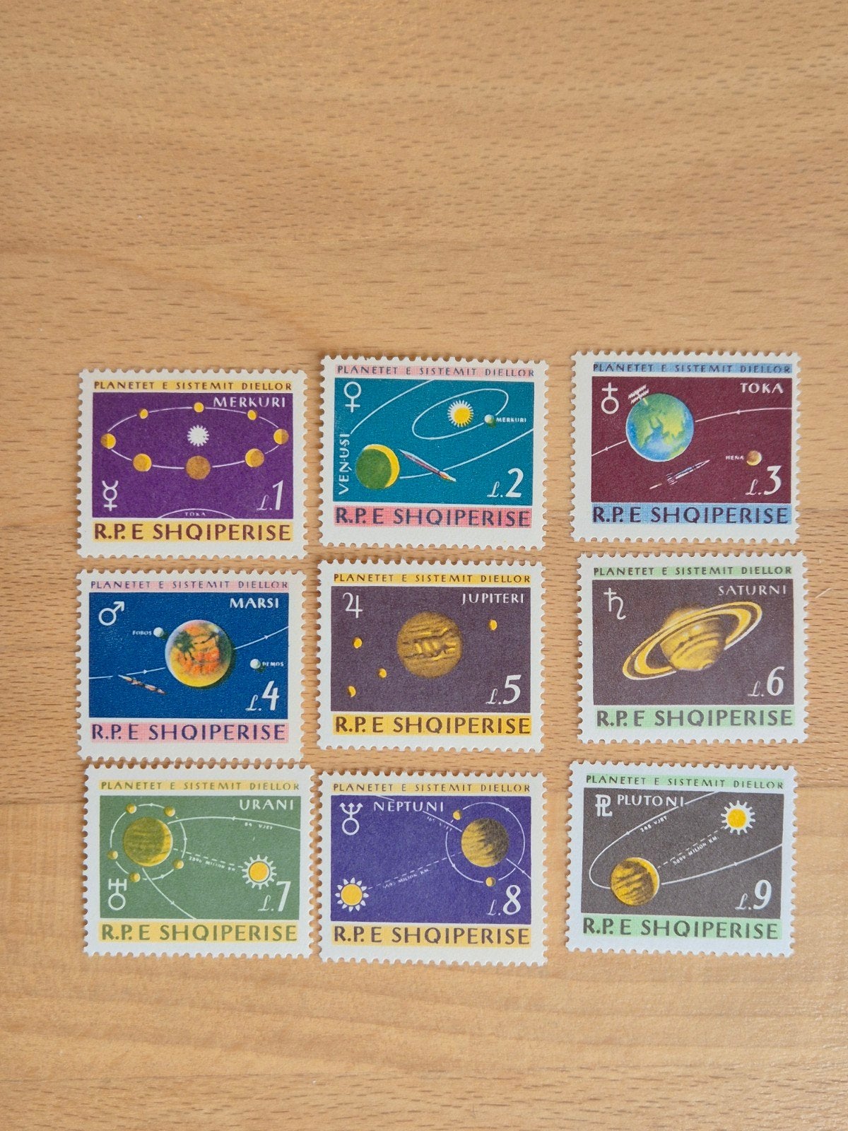 Albanië 1964 ruimtevaart, Ophalen of Verzenden, Overige landen, Postfris