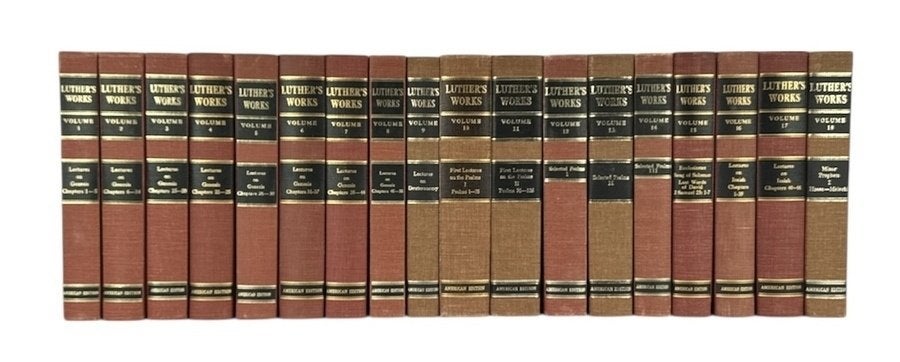 128. Luther's Works American Edition, 55-delig, 1940-1970, Antiek en Kunst, Antiek | Boeken en Bijbels, Ophalen, M. Luther