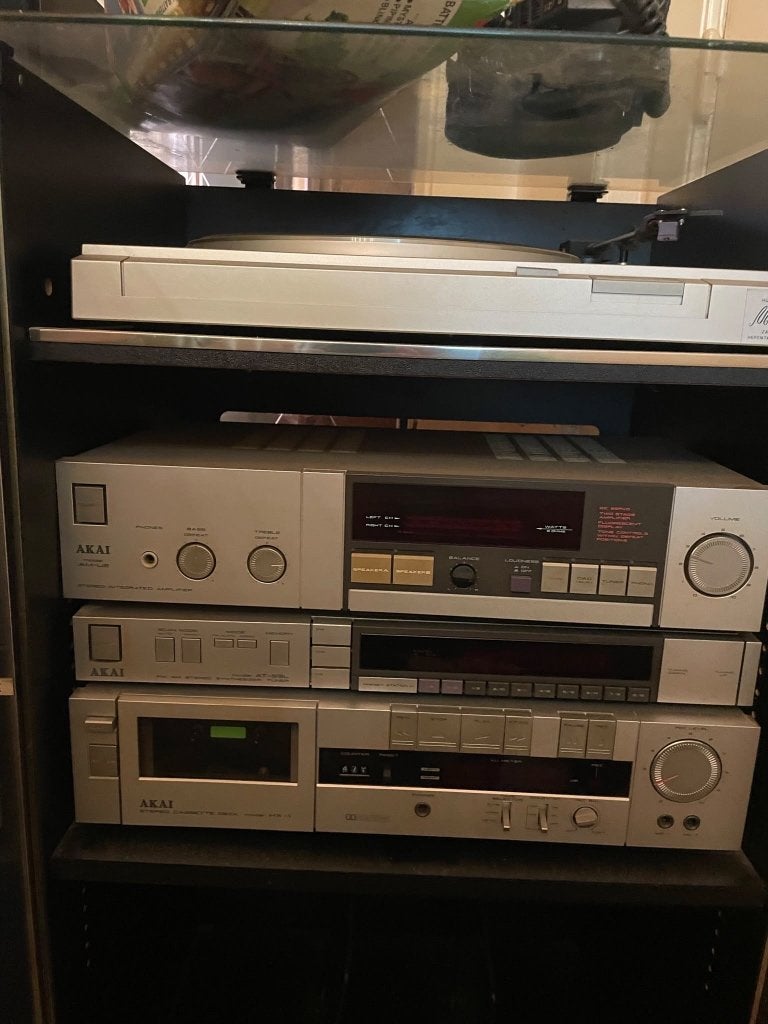 Akai hifi-set, Gebruikt, Losse componenten, Akai, Ophalen