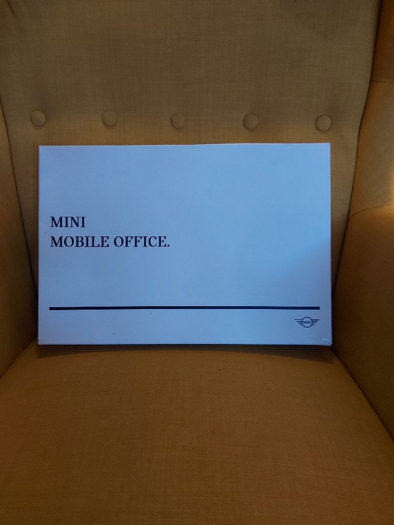 MINI Accessoire.  Mini Mobile Office. Laptop hoes., Ophalen of Verzenden