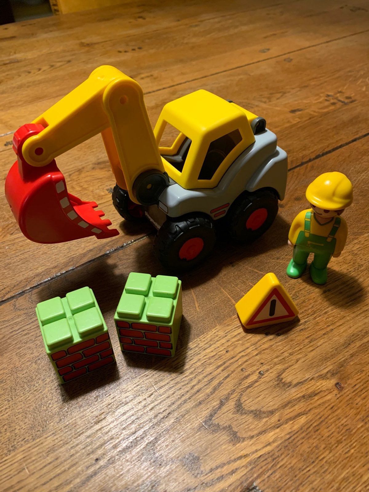 Playmobil 123 graafmachine, Ophalen of Verzenden, Gebruikt, 1.2.3, Voertuig