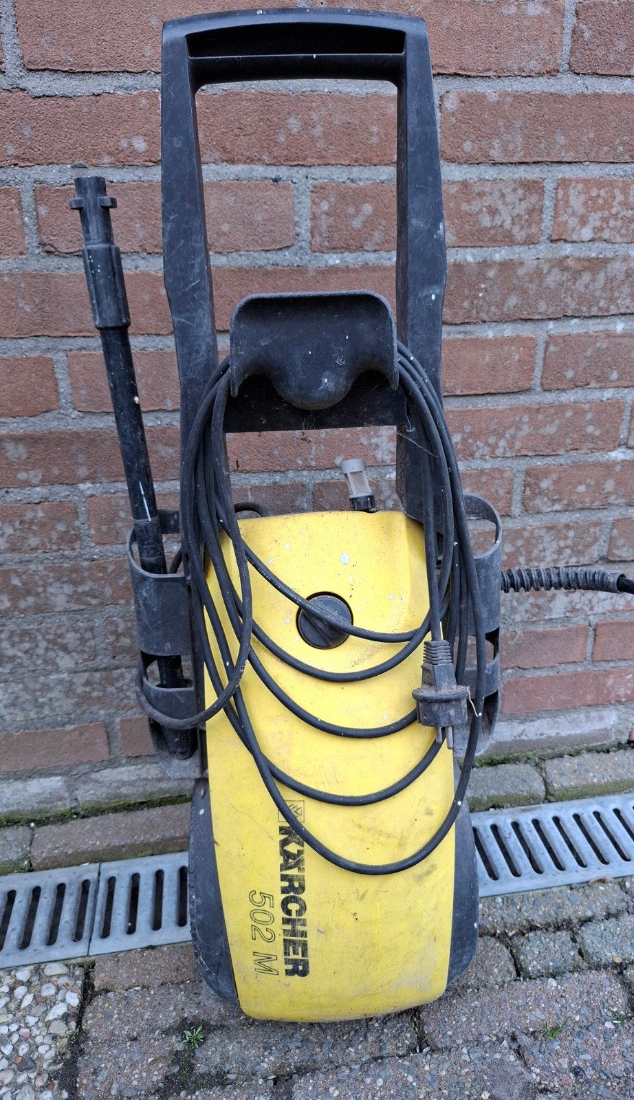 Karcher M 502 hogedrukreiniger defect voor onderdelen, Ophalen, Gebruikt, Elektrisch, Karcher