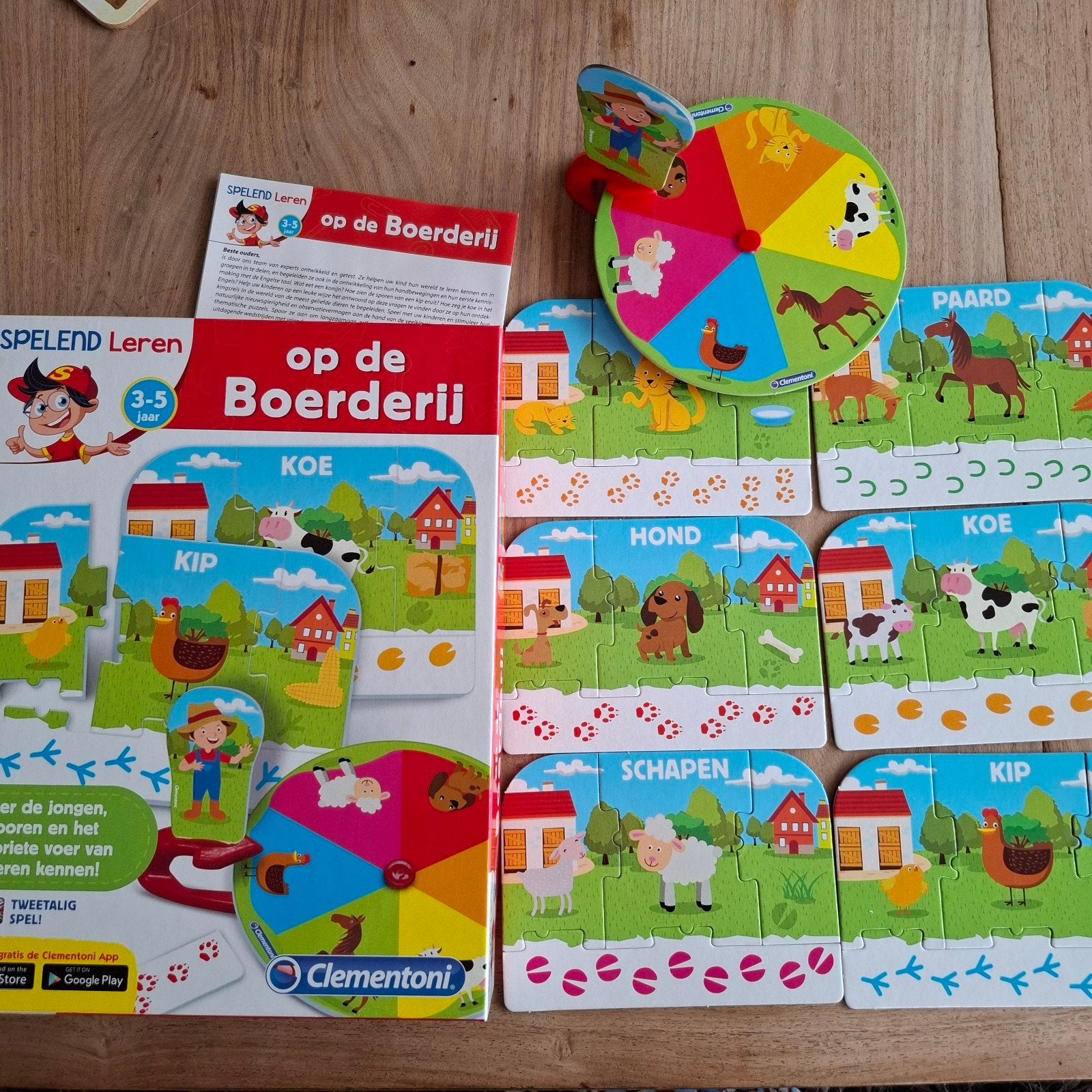 spelend leren op de boerderij, Ophalen of Verzenden, Zo goed als nieuw, Puzzelen