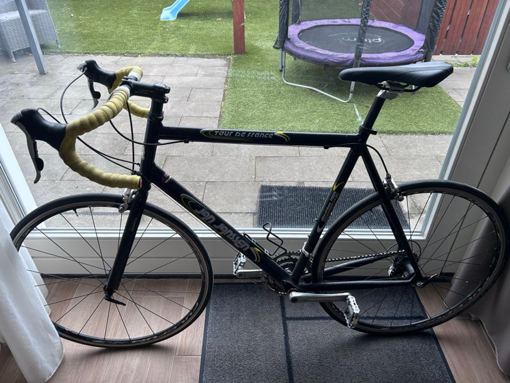 Jan Jansen Tour de France Racefiets, Fietsen en Brommers, 28 inch, Gebruikt, 10 tot 15 versnellingen, Aluminium