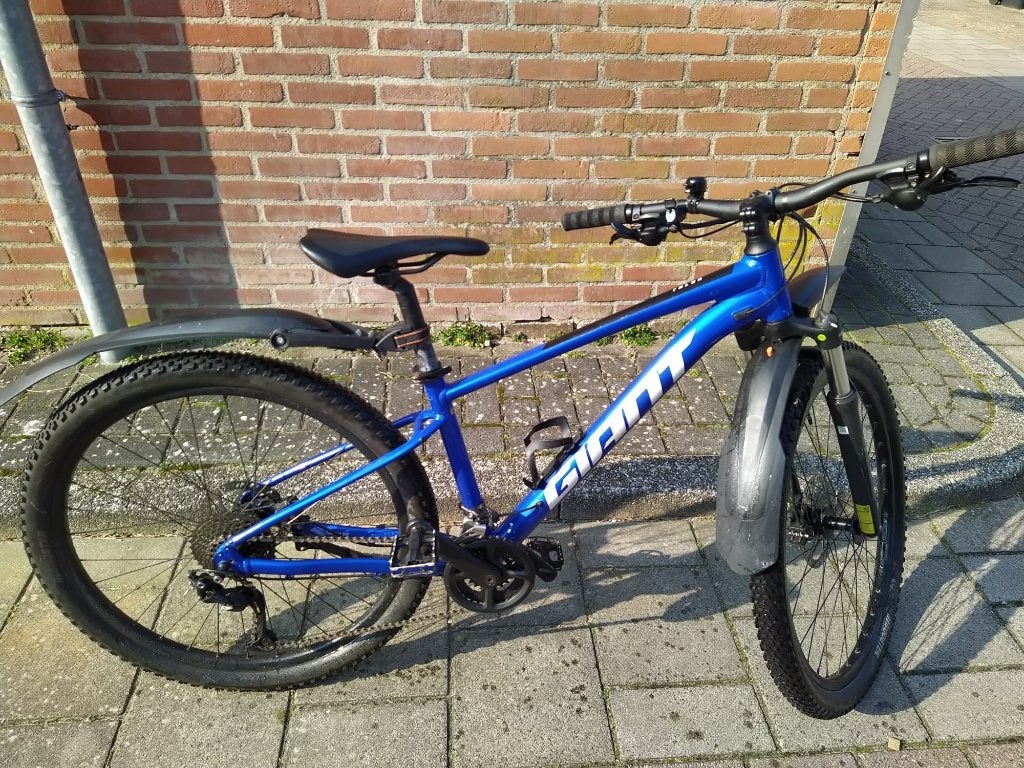 Giant mountainbike, Fietsen en Brommers, Fietsen | Mountainbikes en ATB, Gebruikt, Giant, Schijfrem, Ophalen