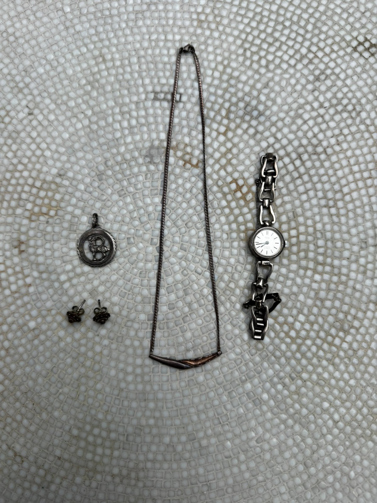 Zilvere sieraden, Ophalen of Verzenden, Zo goed als nieuw, Zilver