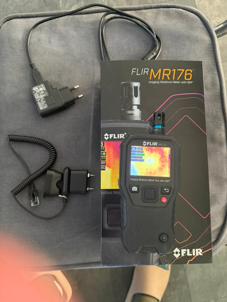FLIR MR176 Vochtmeter - NIEUWE SENSOR, Doe-het-zelf en Verbouw, Ophalen of Verzenden, Gebruikt, Multimeter