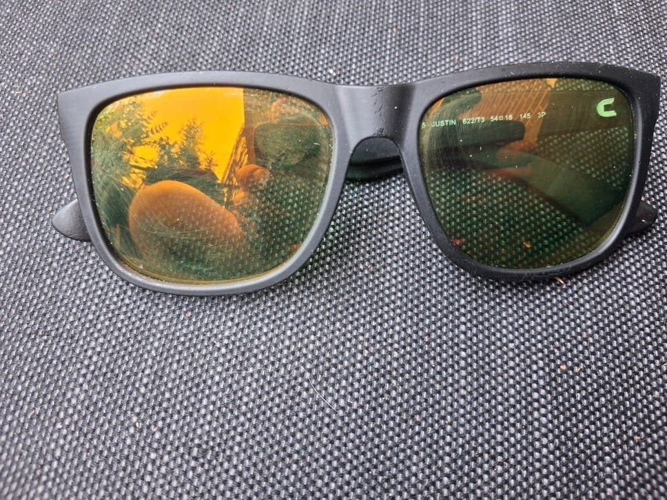 Ray-Ban Justin polarised op sterkte, Sieraden, Tassen en Uiterlijk, Ophalen of Verzenden, Zwart, Ray-Ban