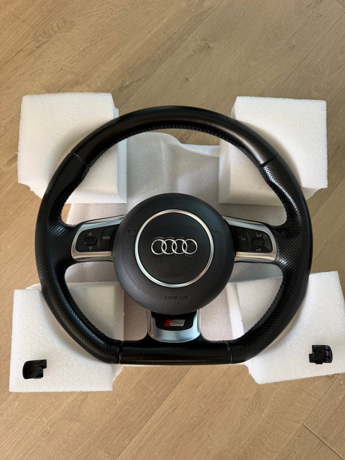 Origineel afgevlakt Audi TT/A3 8J/8P S-line mf stuur, Auto-onderdelen, Besturing, Ophalen of Verzenden, Audi