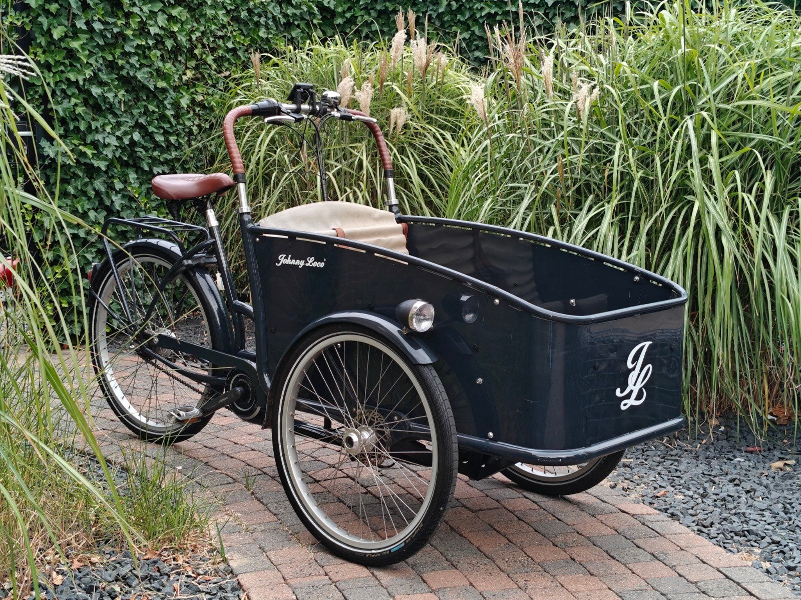 Johnny Loco electrische bakfiets dutch delight shimano motor, Ophalen, Gebruikt, Elektrisch, 2 kinderen